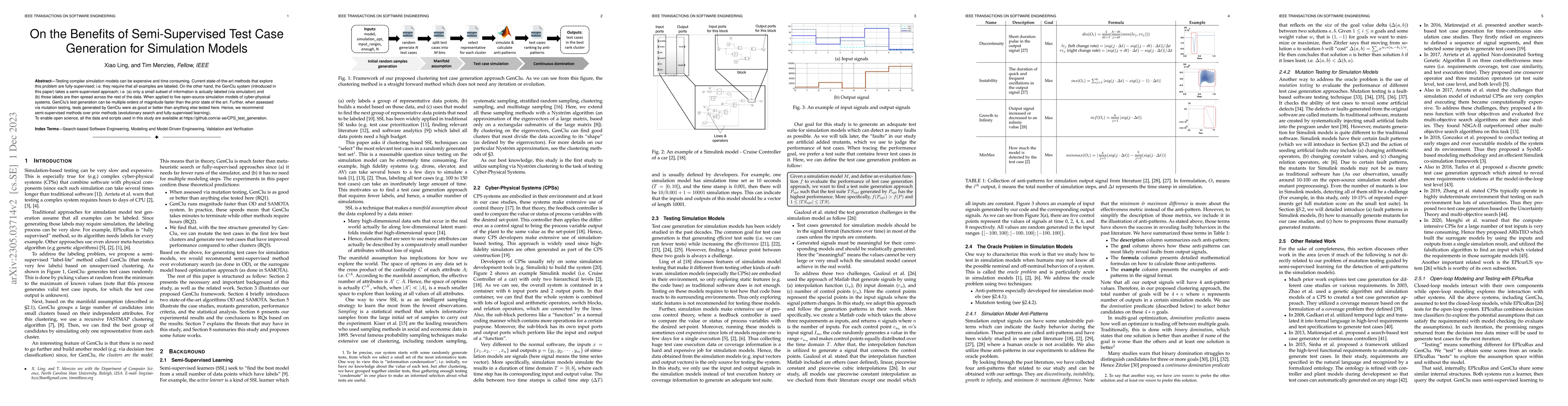 Thumbnail for On the Benefits of Semi-Supervised Test Case Generation for Simulation
  Models