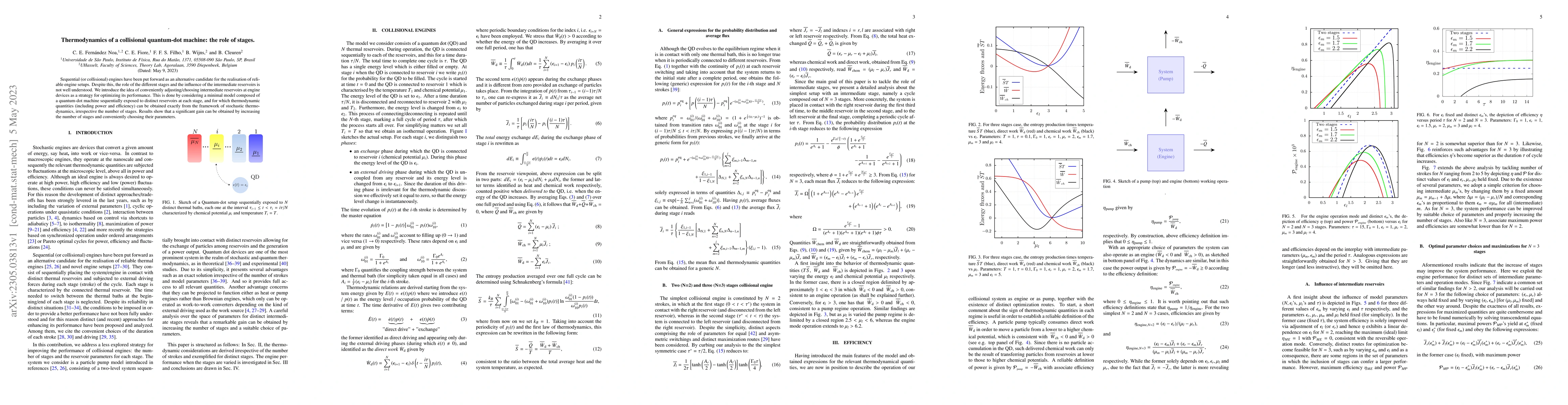 Thumbnail for Thermodynamics of a collisional quantum-dot machine: the role of stages