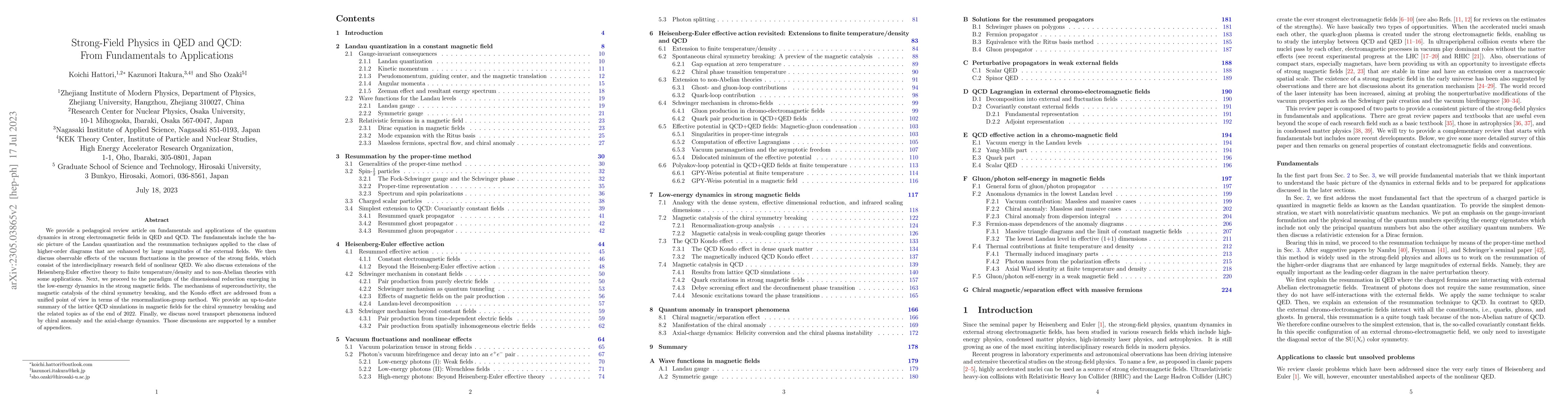 Thumbnail for Strong-Field Physics in QED and QCD: From Fundamentals to Applications