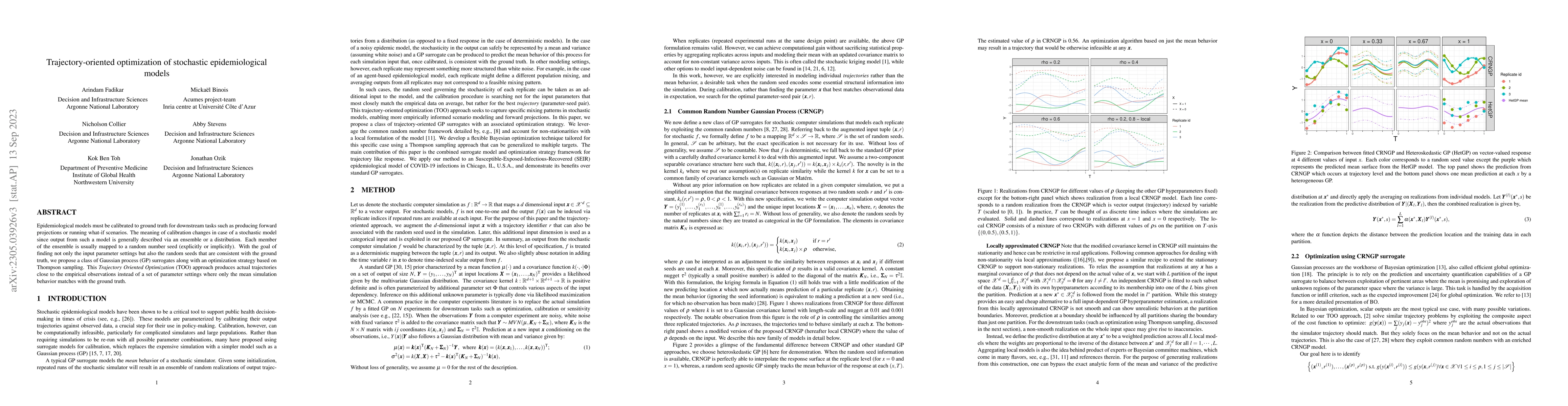 Thumbnail for Trajectory-oriented optimization of stochastic epidemiological models