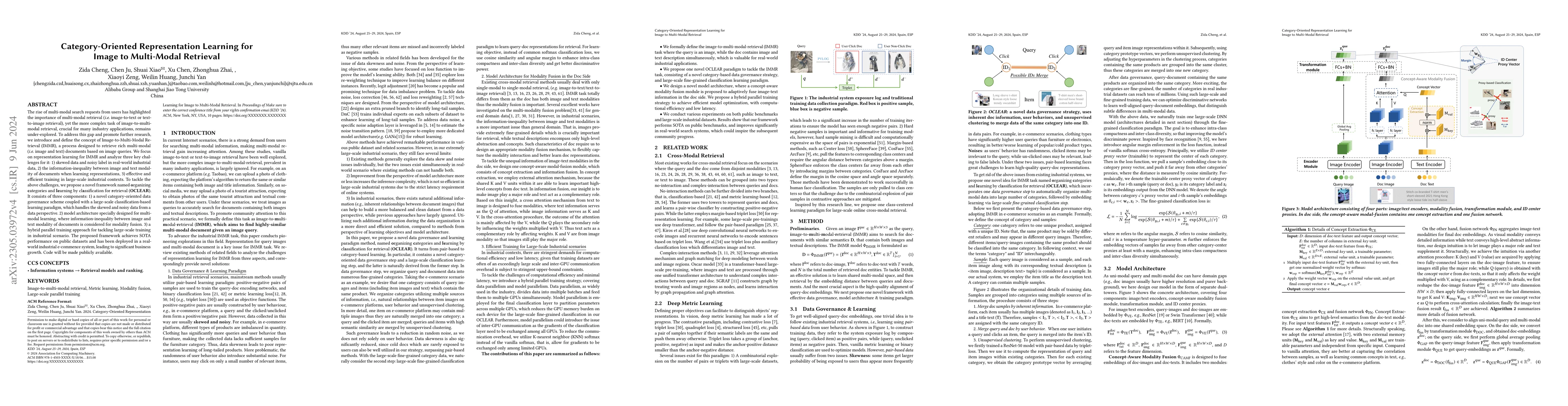Thumbnail for Category-Oriented Representation Learning for Image to Multi-Modal
  Retrieval