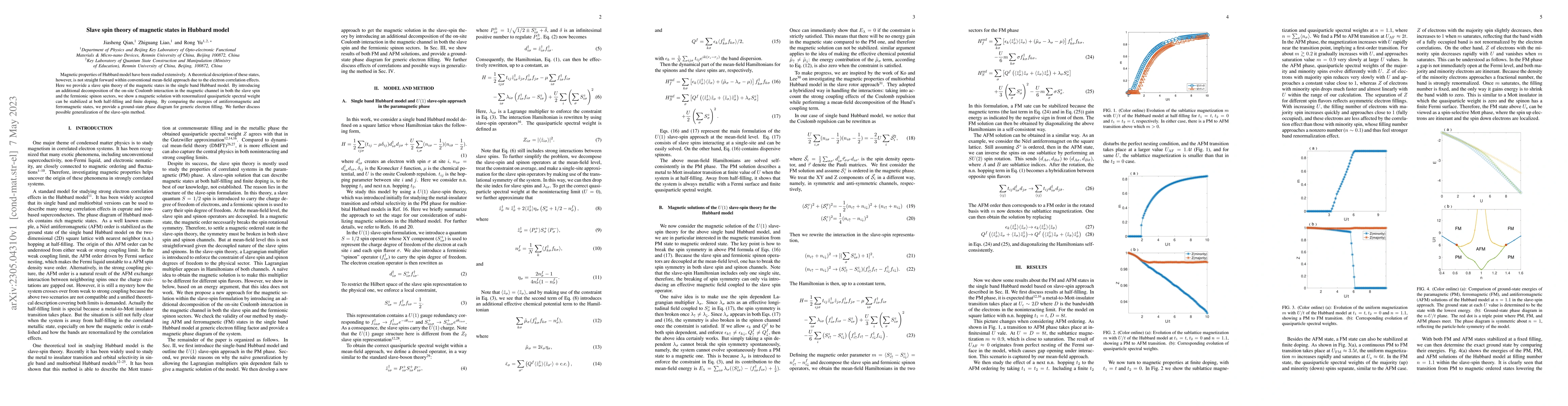 Thumbnail for Slave spin theory of magnetic states in Hubbard model