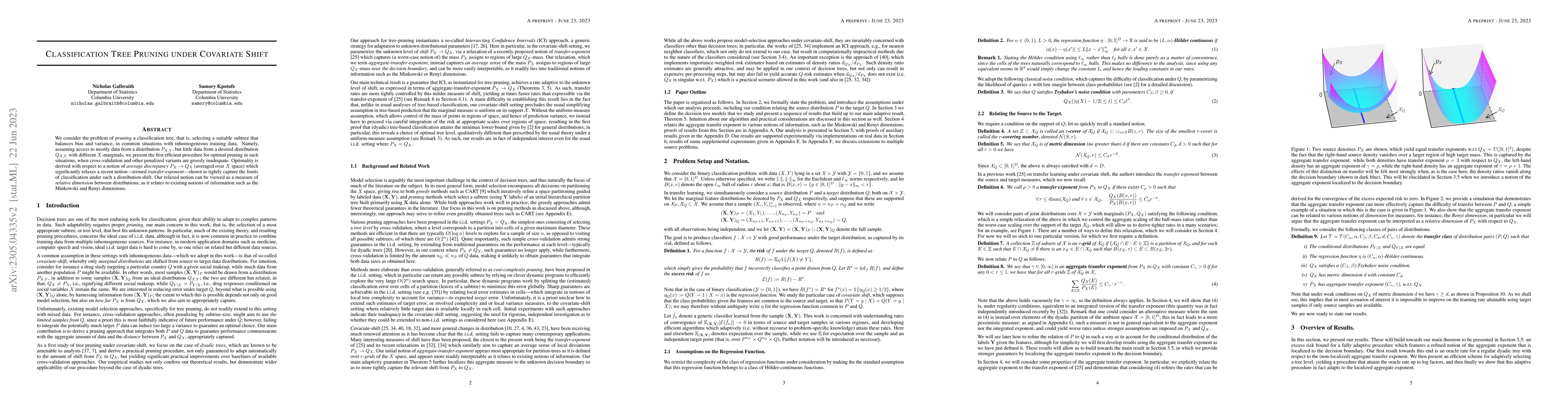 Thumbnail for Classification Tree Pruning Under Covariate Shift