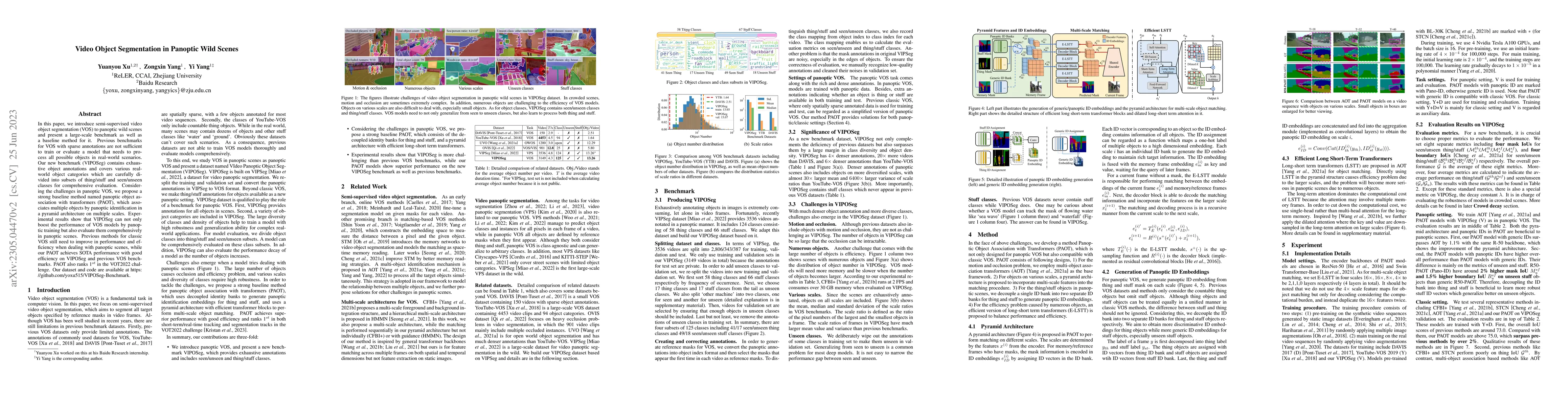 Thumbnail for Video Object Segmentation in Panoptic Wild Scenes