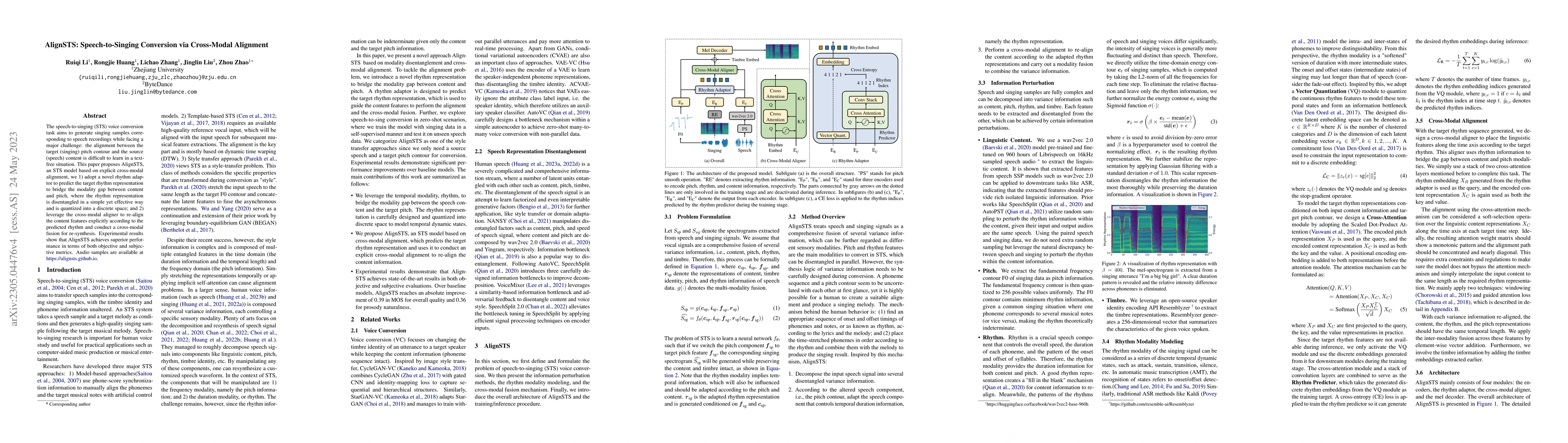 Thumbnail for AlignSTS: Speech-to-Singing Conversion via Cross-Modal Alignment