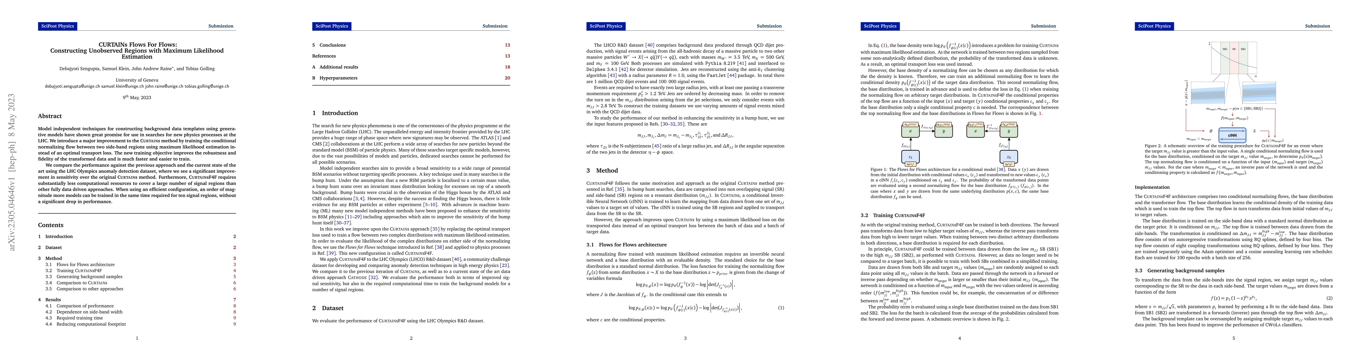 Thumbnail for CURTAINs Flows For Flows: Constructing Unobserved Regions with Maximum
  Likelihood Estimation