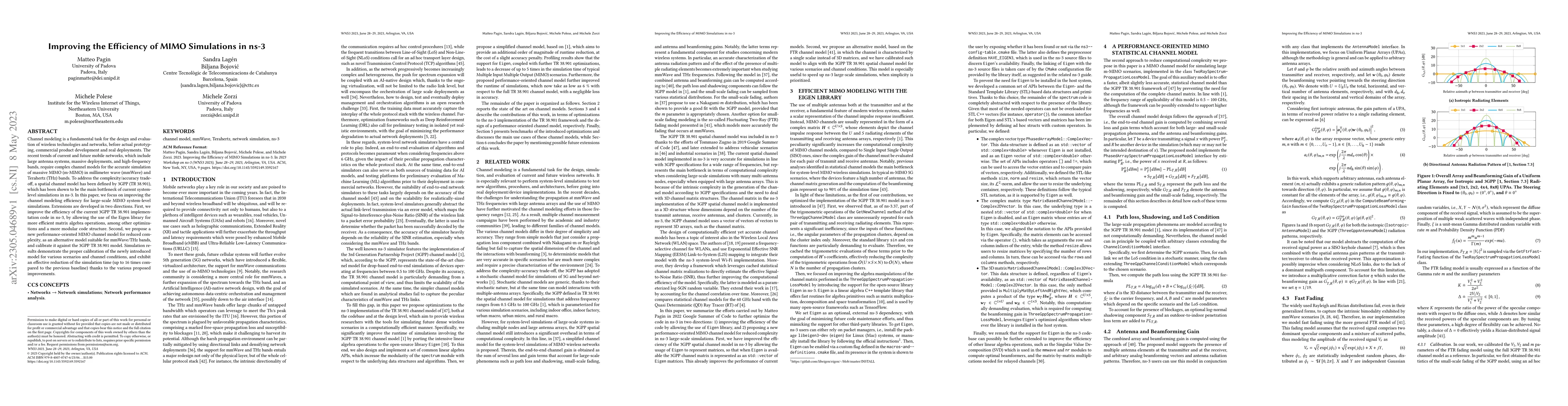Thumbnail for Improving the Efficiency of MIMO Simulations in ns-3
