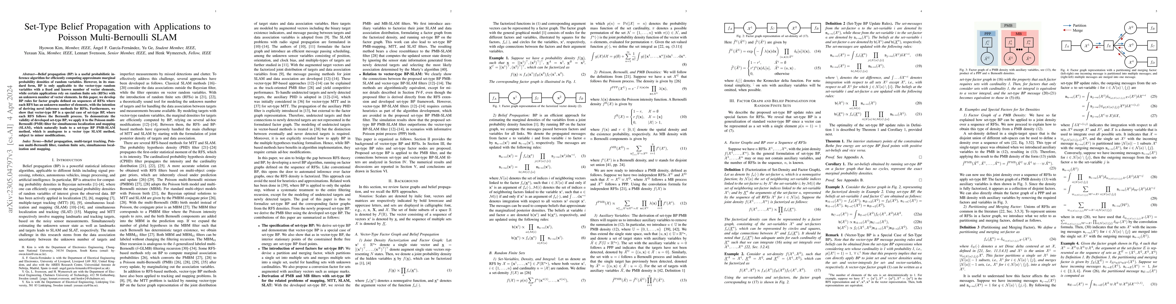 Thumbnail for Set-Type Belief Propagation with Applications to Poisson Multi-Bernoulli
  SLAM