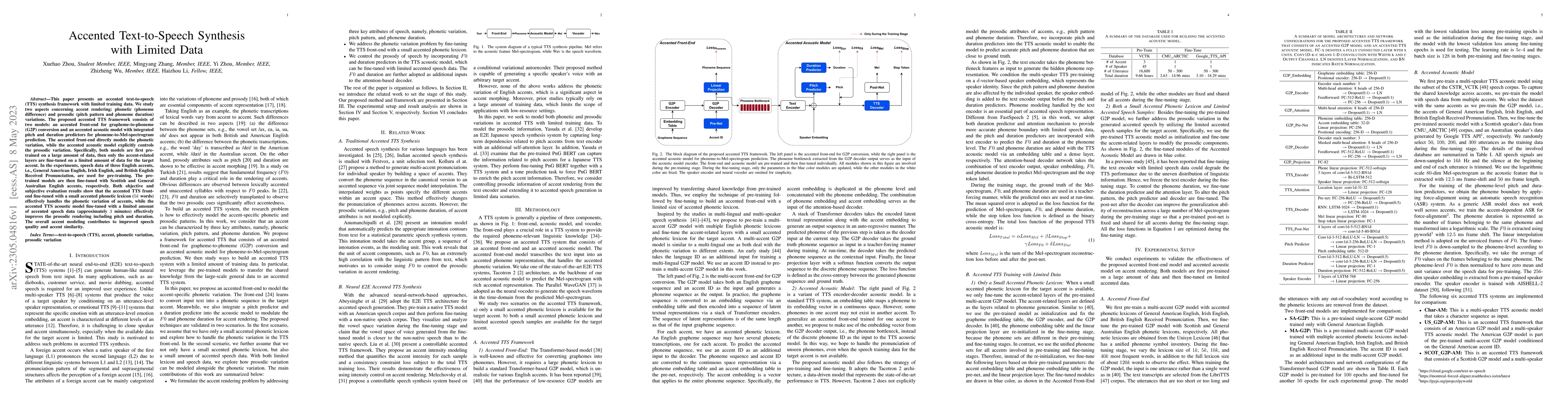 Thumbnail for Accented Text-to-Speech Synthesis with Limited Data