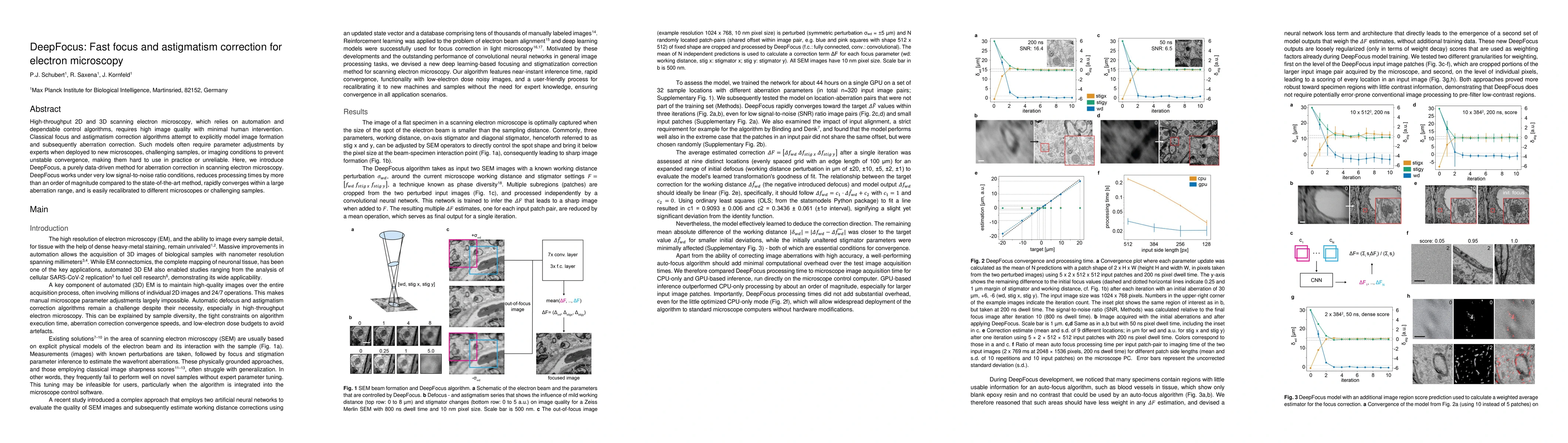 Thumbnail for DeepFocus: Fast focus and astigmatism correction for electron microscopy