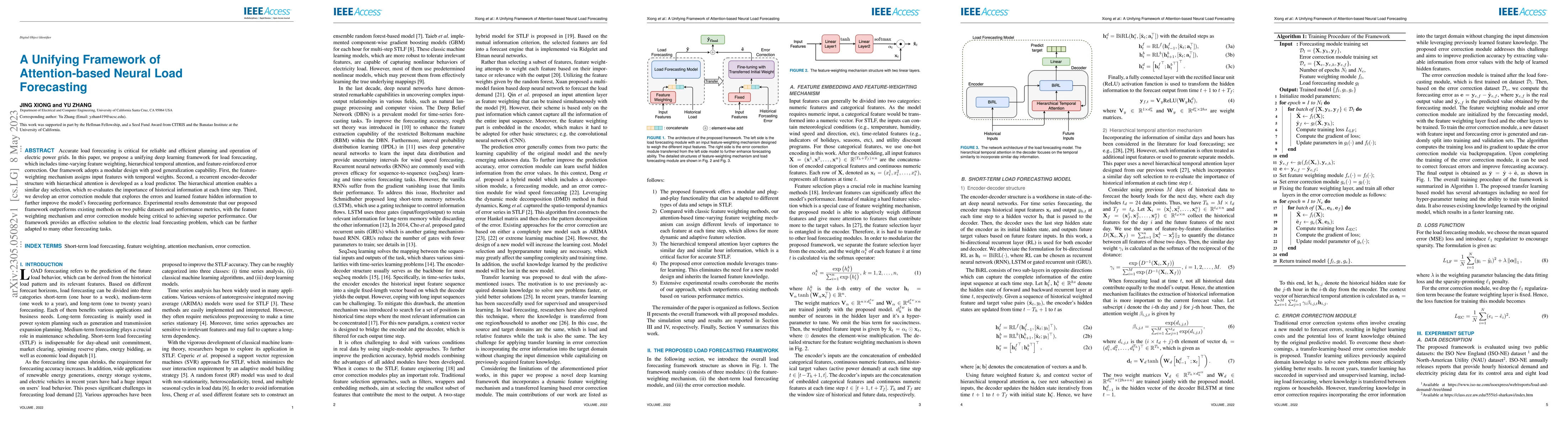 Thumbnail for A Unifying Framework of Attention-based Neural Load Forecasting