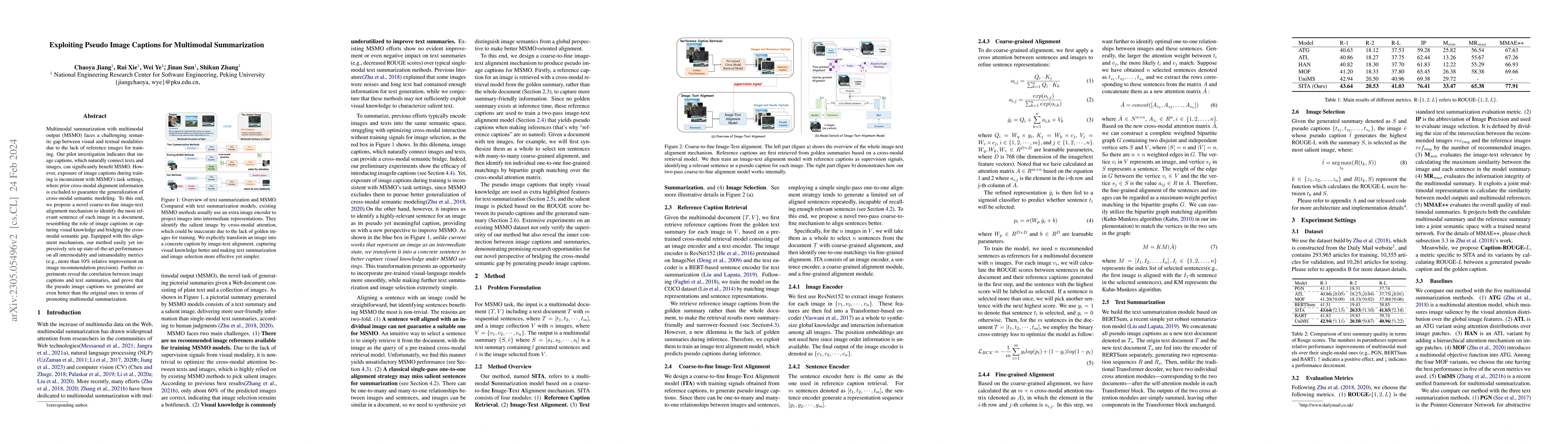 Thumbnail for Exploiting Pseudo Image Captions for Multimodal Summarization
