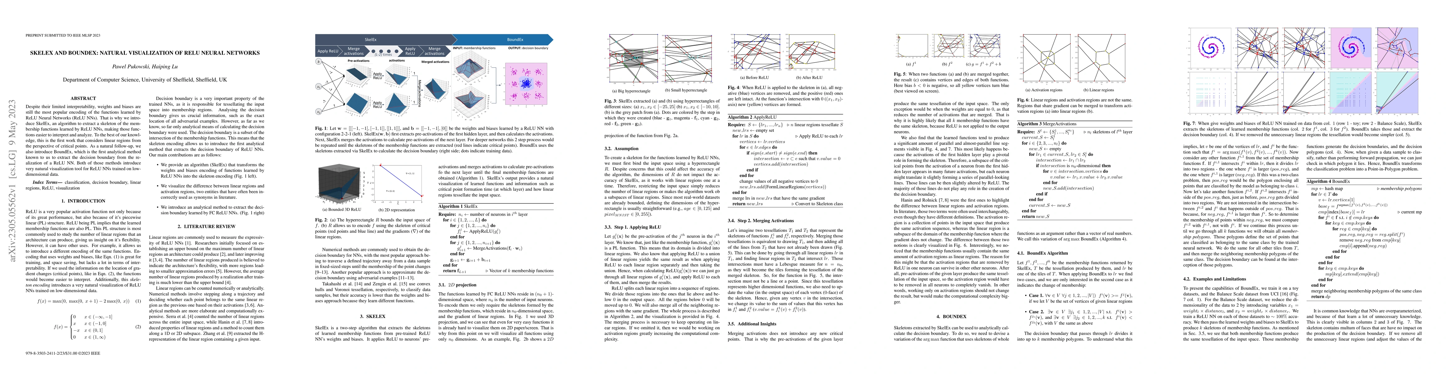 Thumbnail for SkelEx and BoundEx: Natural Visualization of ReLU Neural Networks
