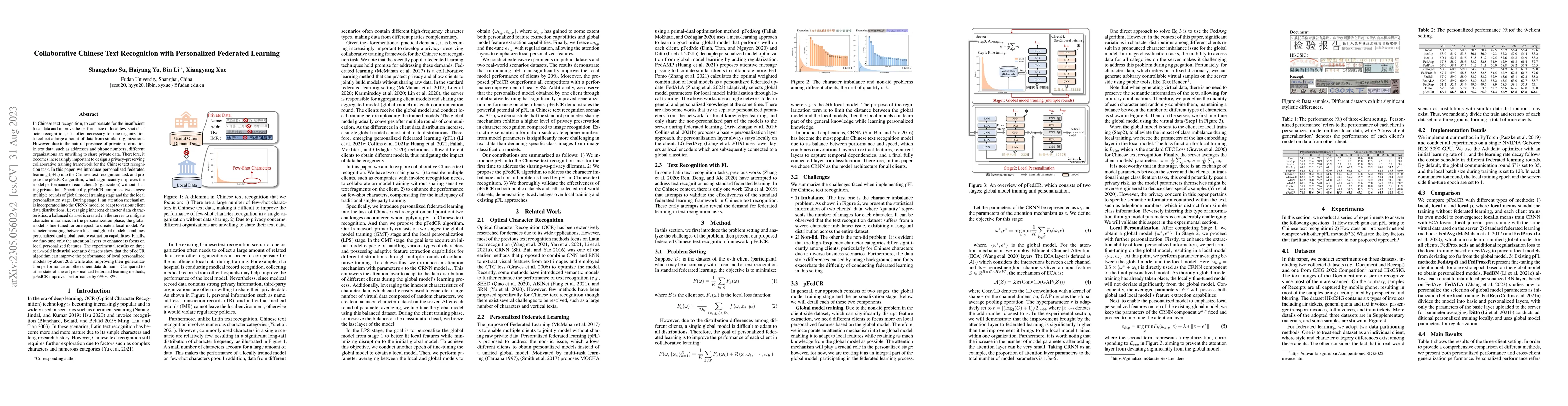 Thumbnail for Collaborative Chinese Text Recognition with Personalized Federated
  Learning
