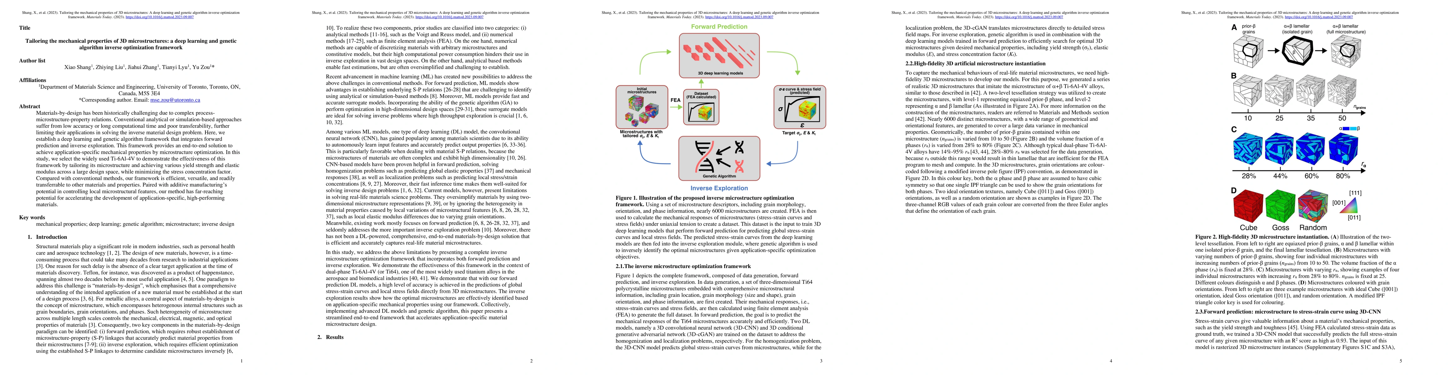 Thumbnail for Tailoring the mechanical properties of 3D microstructures: a deep
  learning and genetic algorithm inverse optimization framework