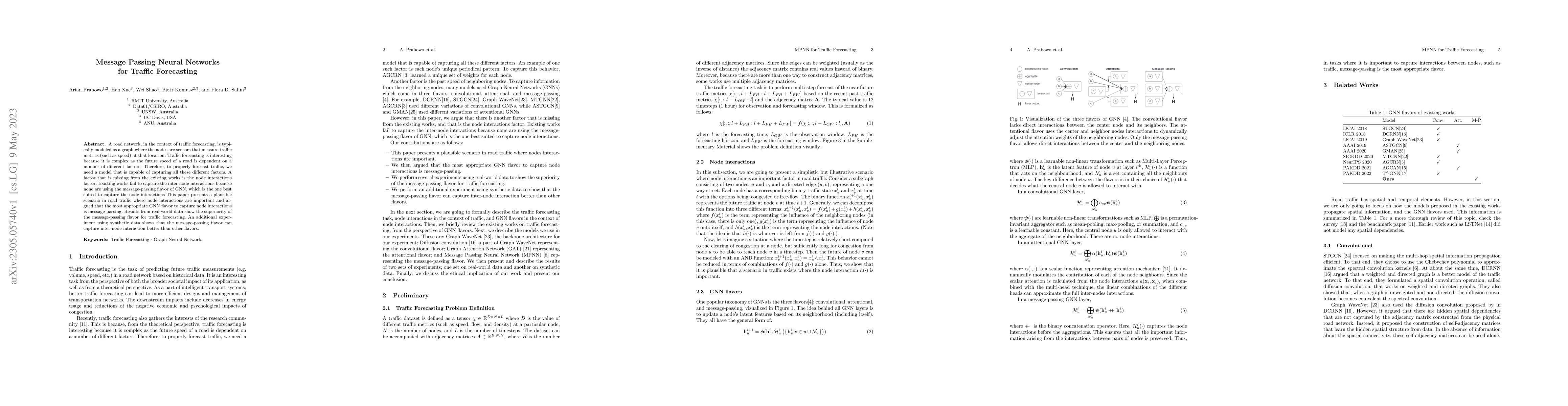 Thumbnail for Message Passing Neural Networks for Traffic Forecasting