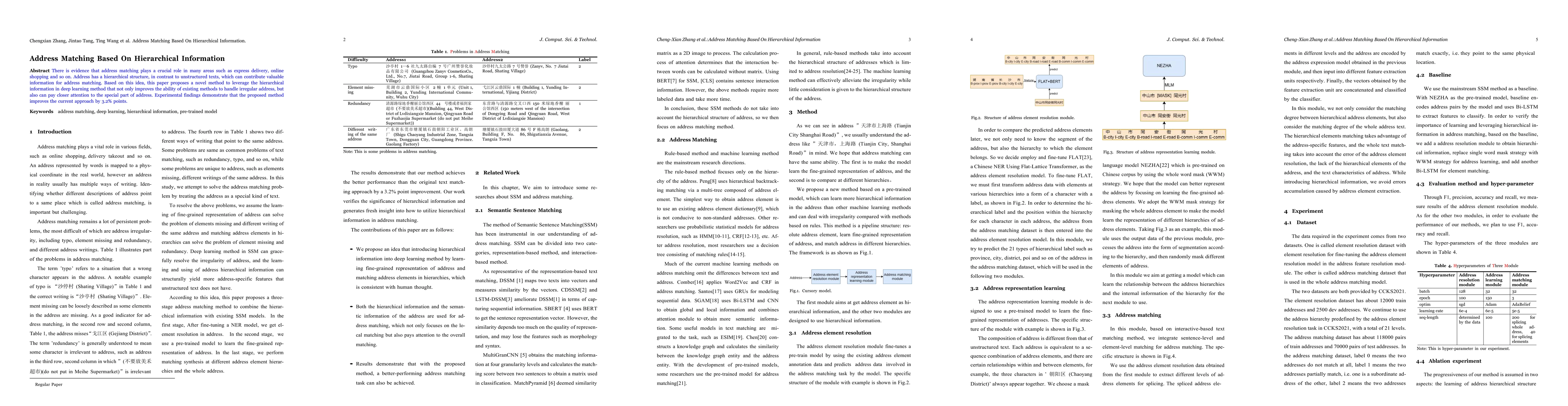 Thumbnail for Address Matching Based On Hierarchical Information