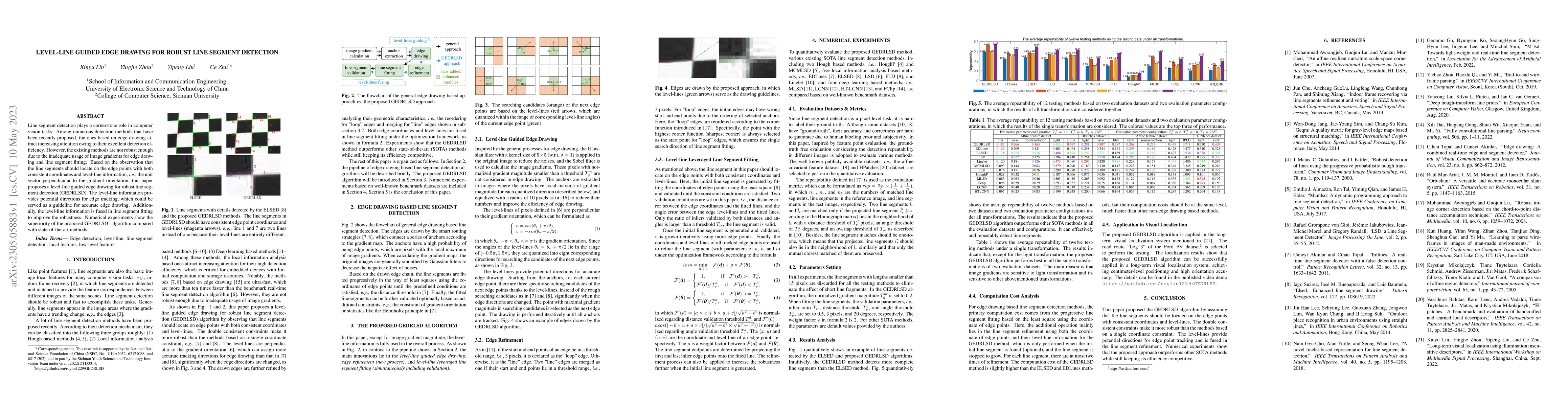 Thumbnail for Level-line Guided Edge Drawing for Robust Line Segment Detection