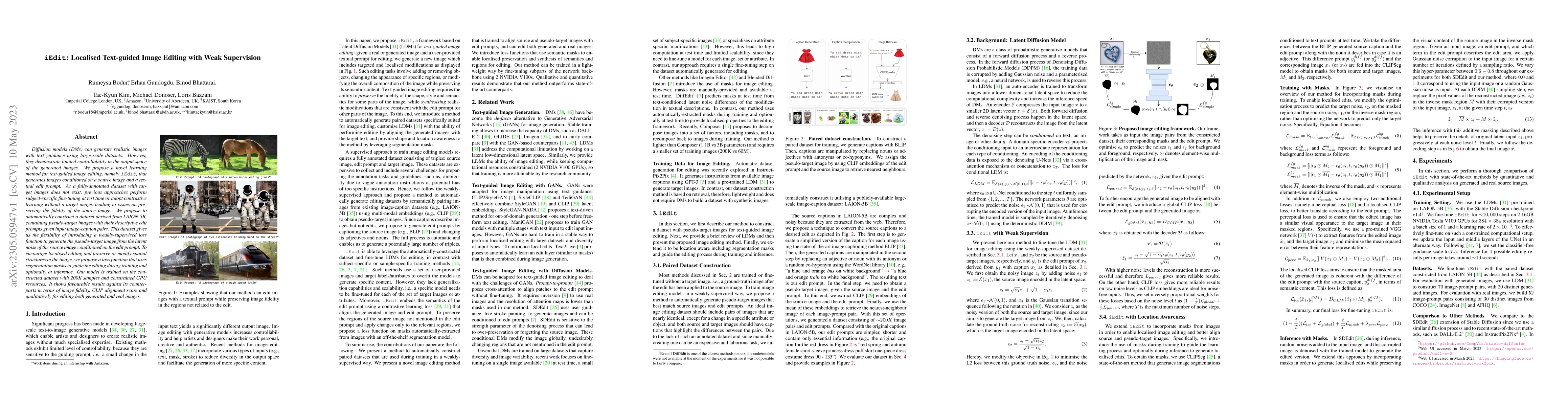 Thumbnail for iEdit: Localised Text-guided Image Editing with Weak Supervision