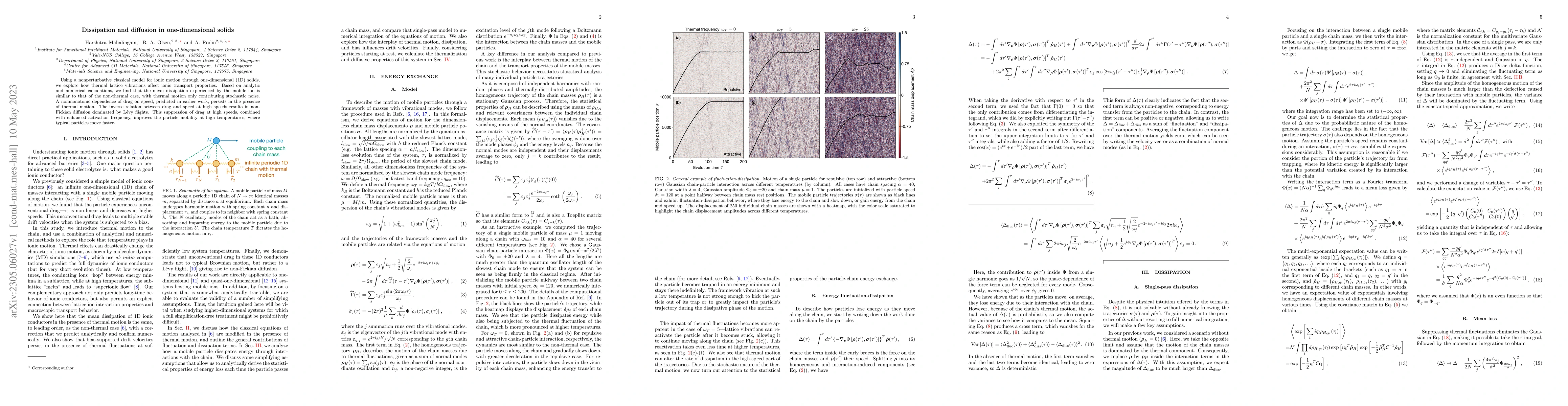 Thumbnail for Dissipation and diffusion in one-dimensional solids