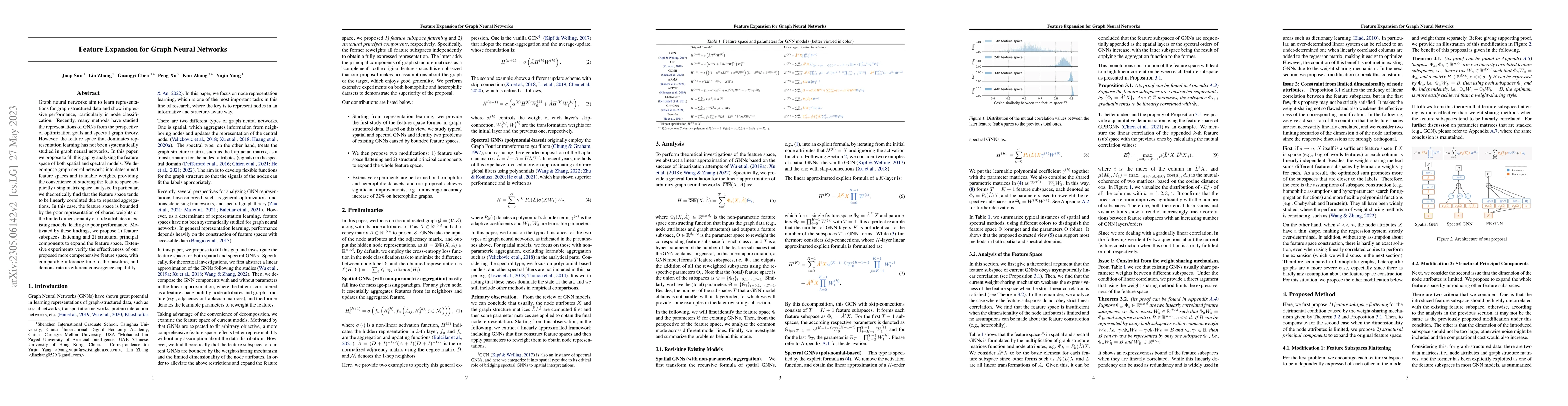 Thumbnail for Feature Expansion for Graph Neural Networks