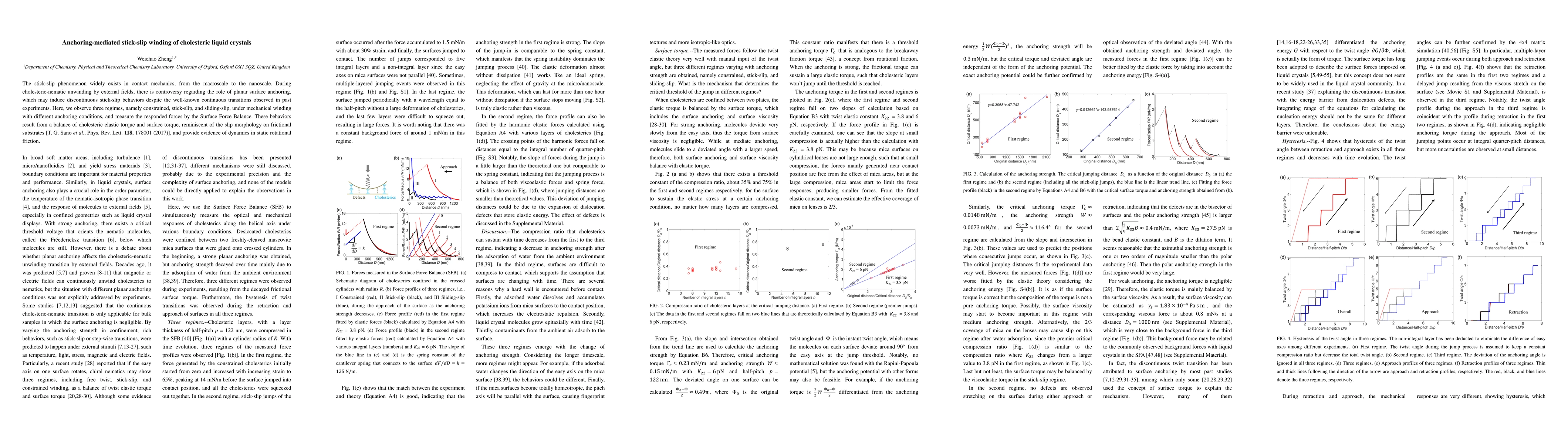 Thumbnail for Anchoring-mediated stick-slip winding of cholesteric liquid crystals
