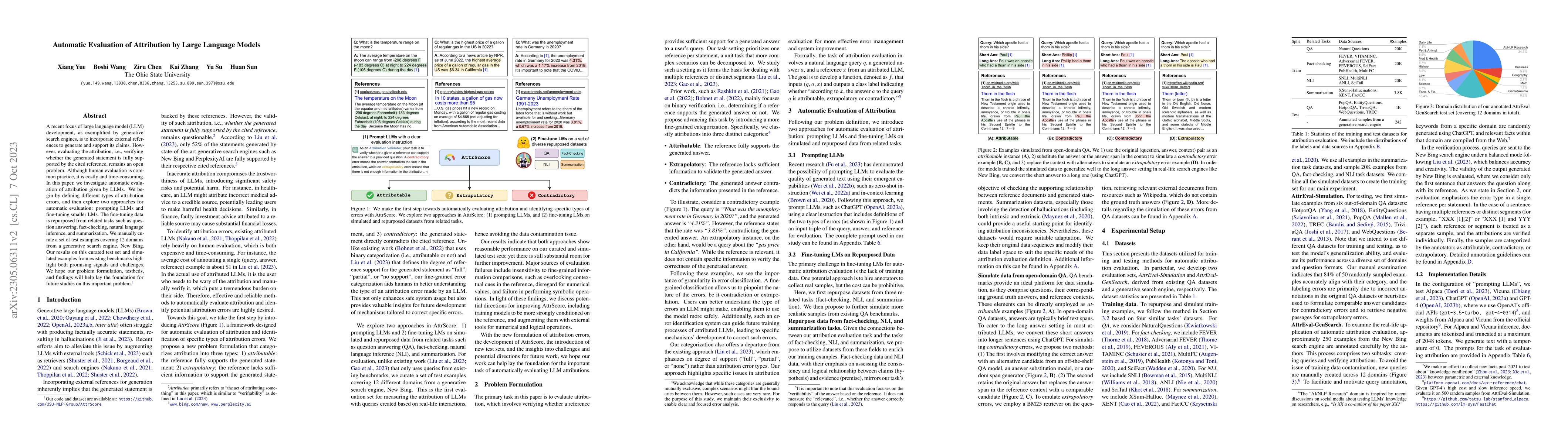 Thumbnail for Automatic Evaluation of Attribution by Large Language Models