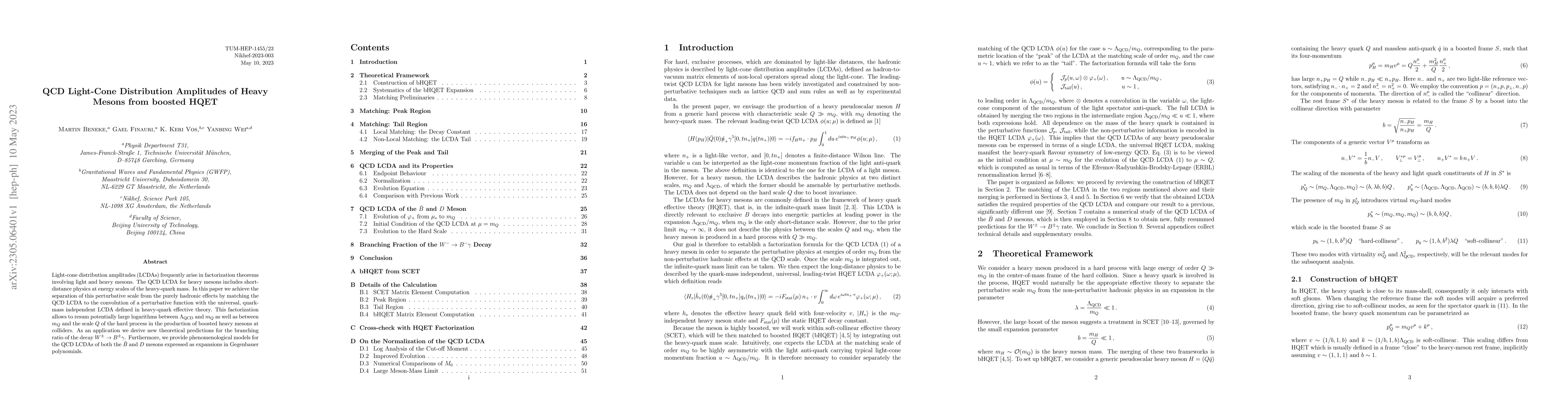 Thumbnail for QCD Light-Cone Distribution Amplitudes of Heavy Mesons from boosted HQET
