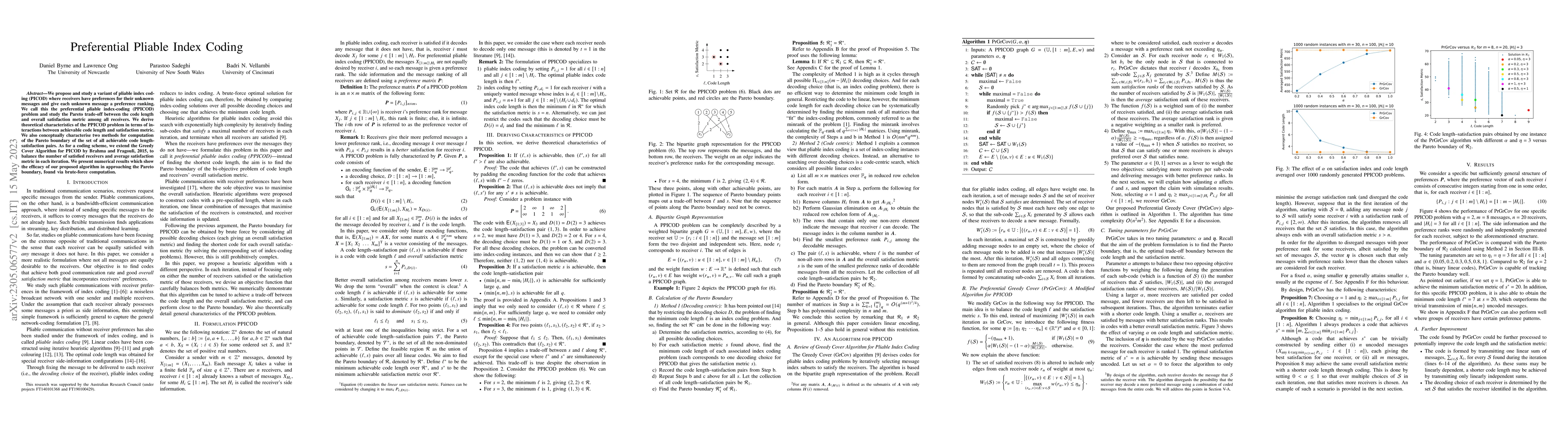 Thumbnail for Preferential Pliable Index Coding