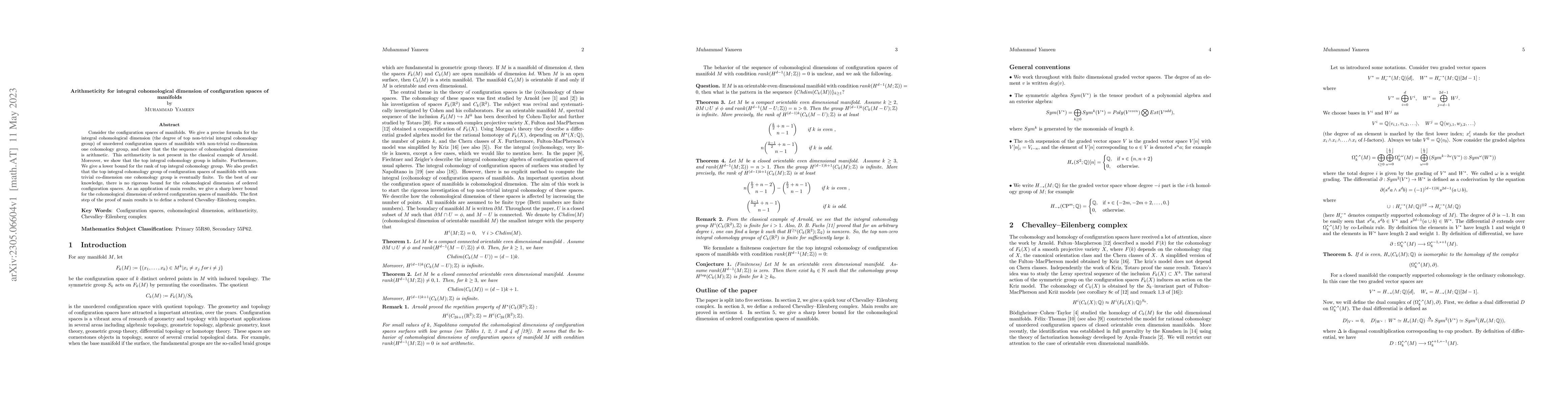Thumbnail for Arithmeticity for integral cohomological dimension of configuration
  spaces of manifolds