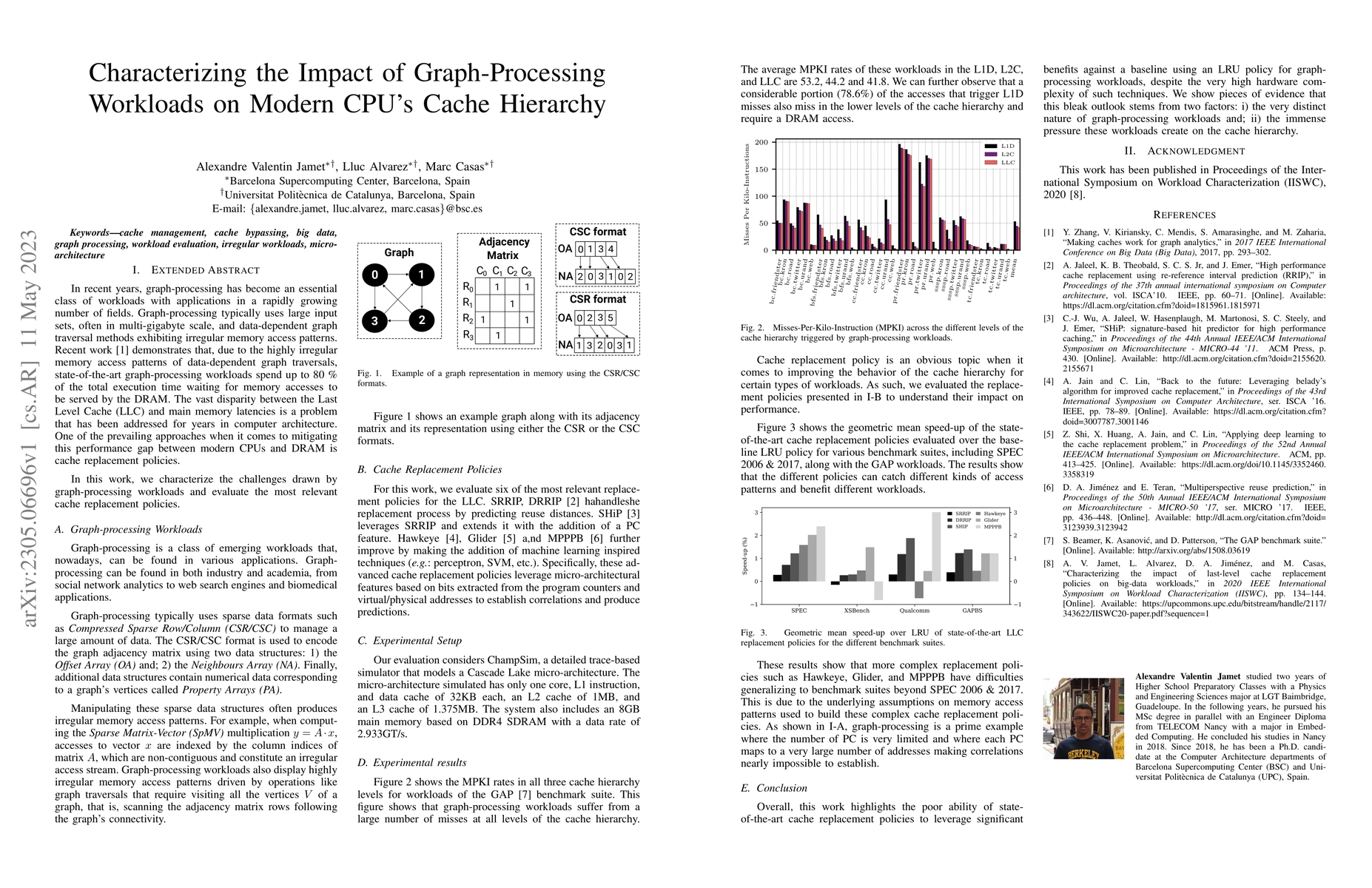 Thumbnail for Characterizing the impact of last-level cache replacement policies on
  big-data workloads