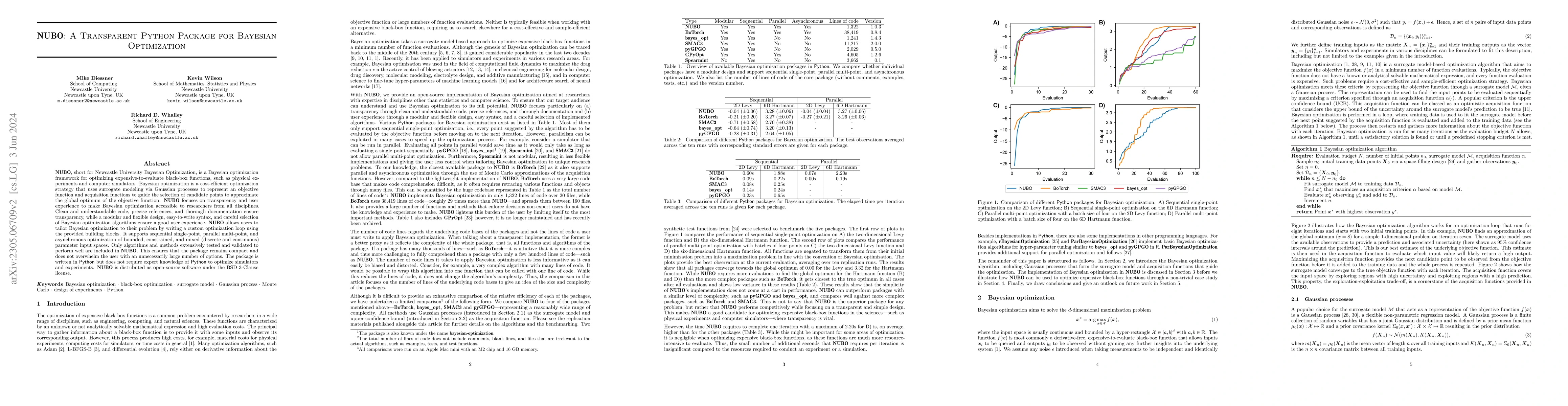 Thumbnail for NUBO: A Transparent Python Package for Bayesian Optimization