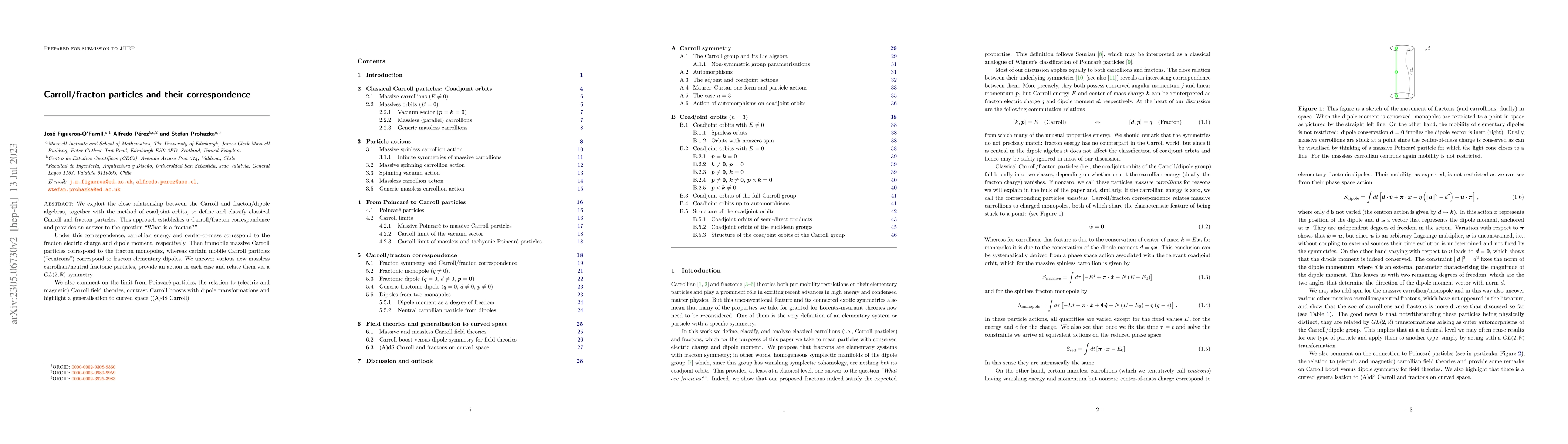 Thumbnail for Carroll/fracton particles and their correspondence