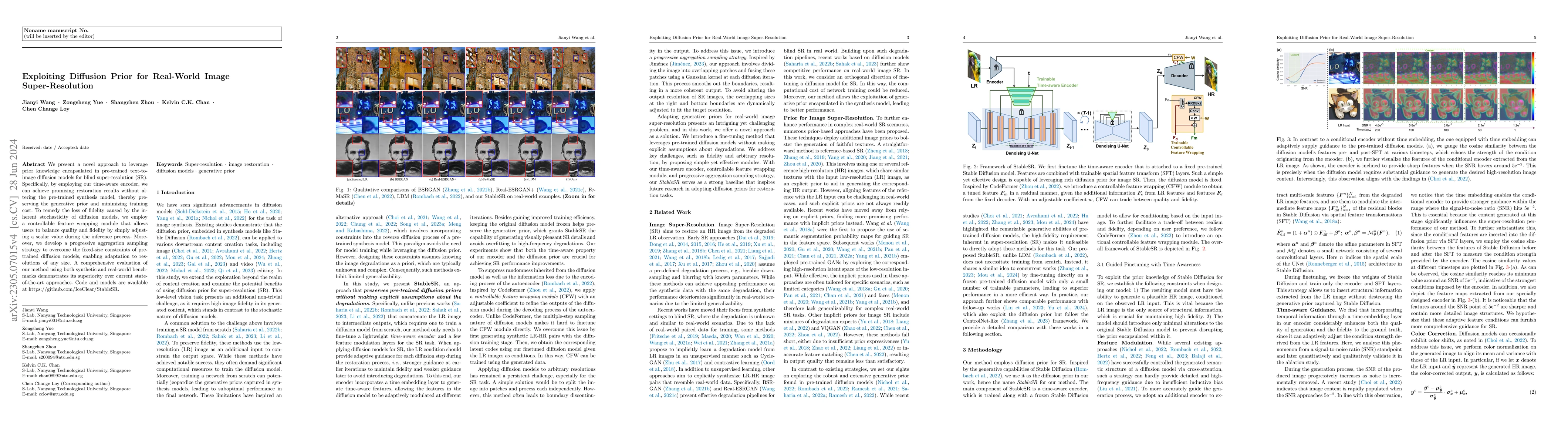 Thumbnail for Exploiting Diffusion Prior for Real-World Image Super-Resolution