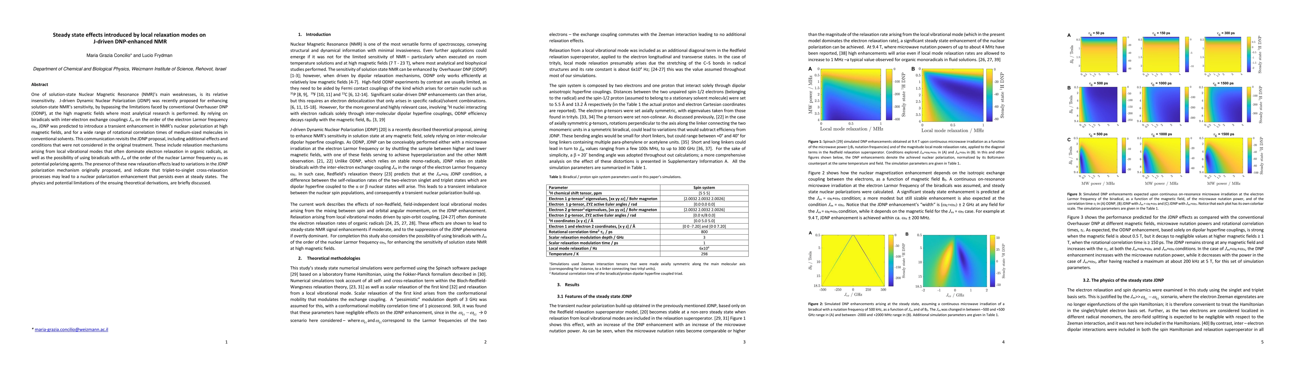 Thumbnail for Steady state effects introduced by local relaxation modes on J-driven
  DNP-enhanced NMR