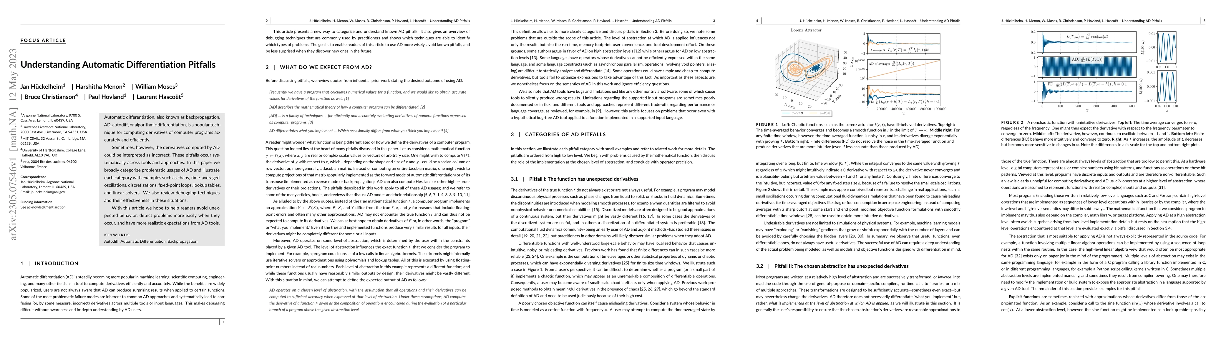 Thumbnail for Understanding Automatic Differentiation Pitfalls