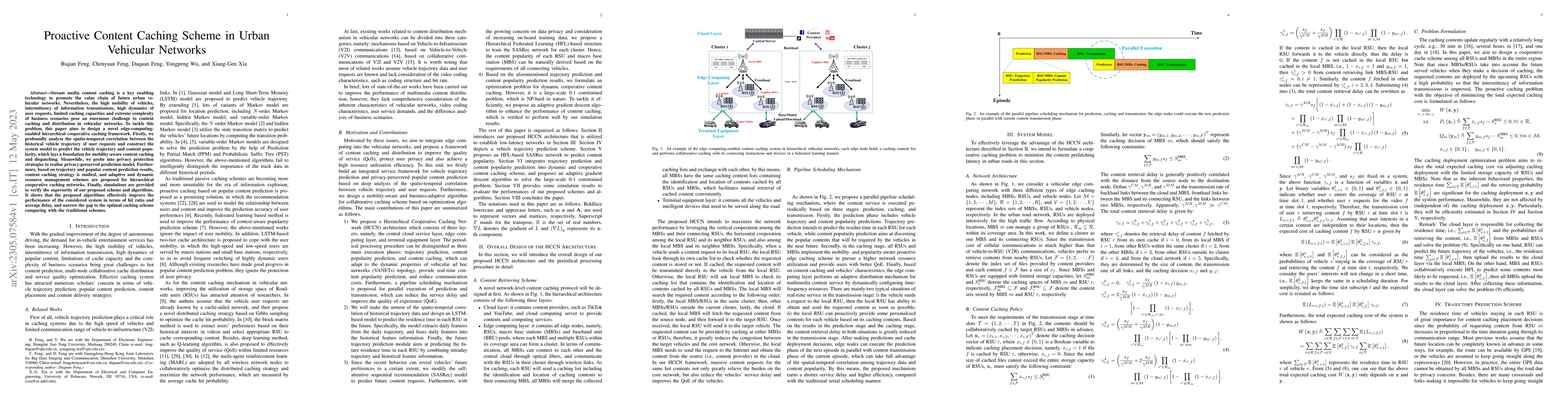 Thumbnail for Proactive Content Caching Scheme in Urban Vehicular Networks