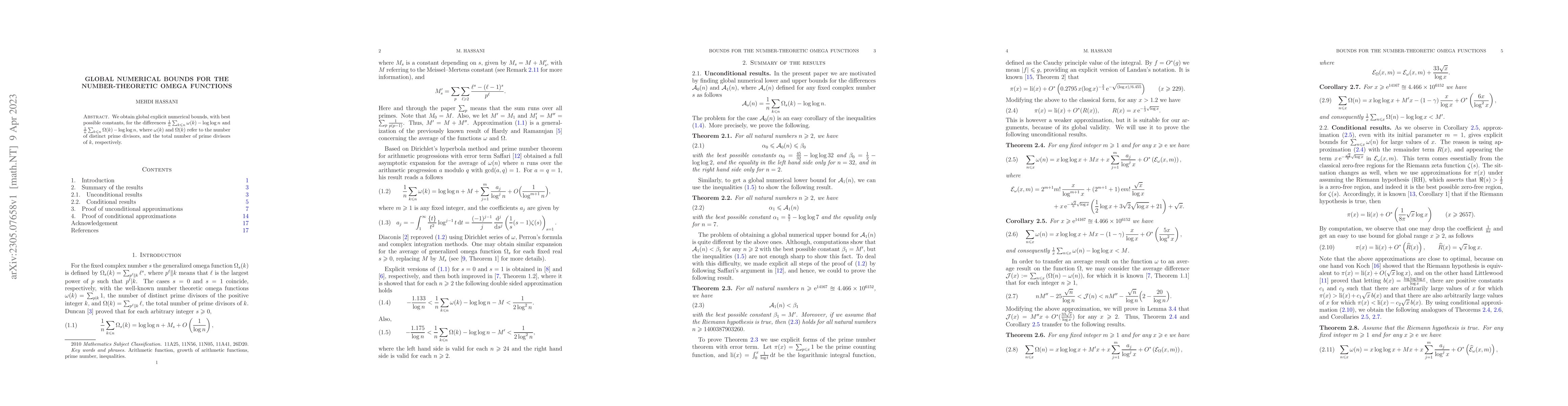 Thumbnail for Global numerical bounds for the number-theoretic omega functions