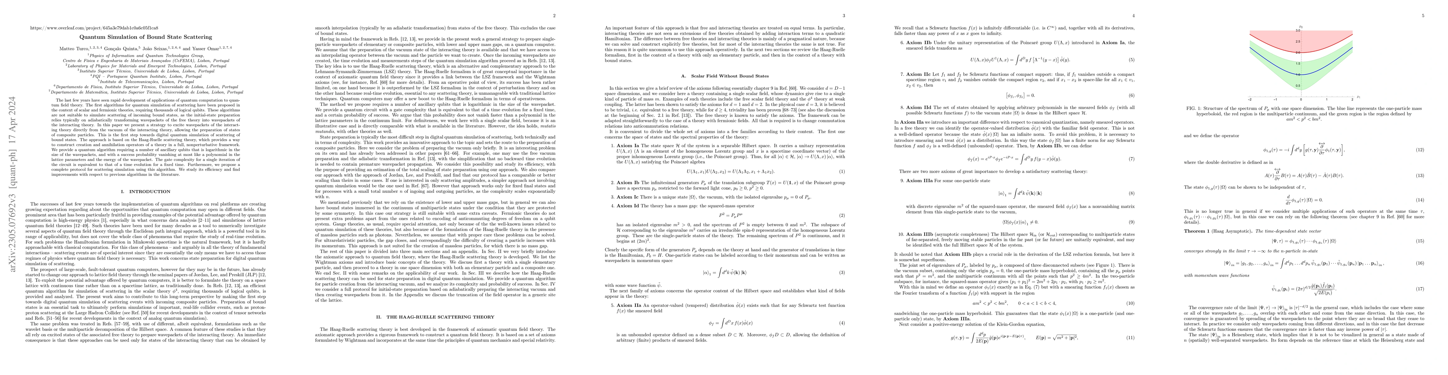 Thumbnail for Quantum Simulation of Bound State Scattering