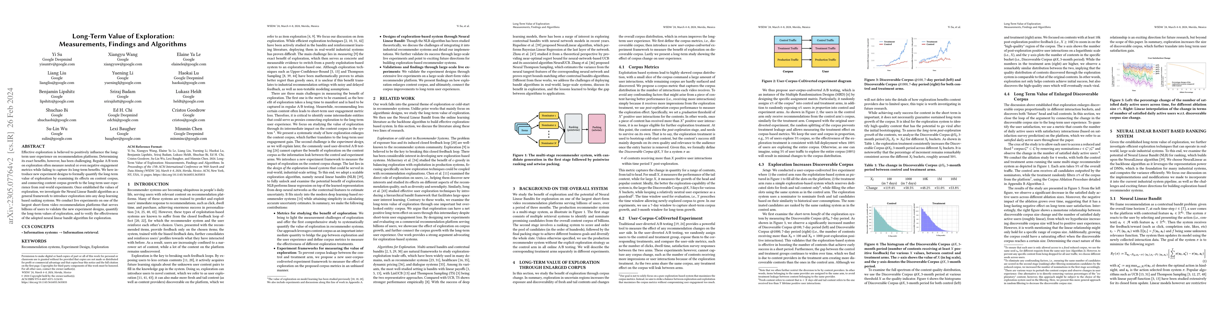 Thumbnail for Long-Term Value of Exploration: Measurements, Findings and Algorithms