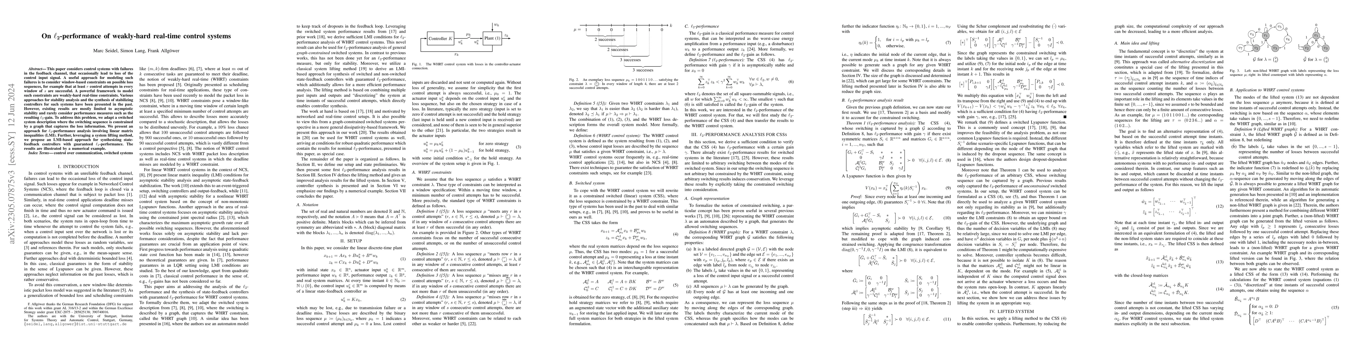 Thumbnail for On $\ell_2$-performance of weakly-hard real-time control systems