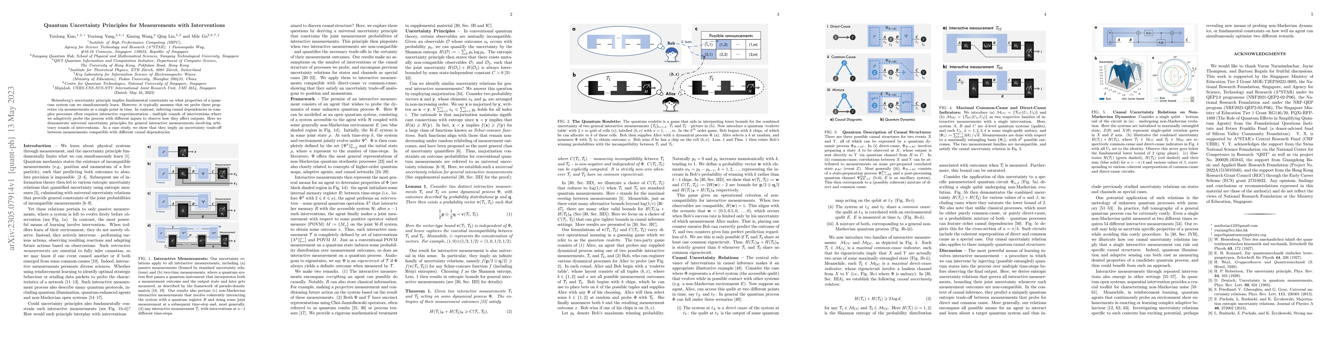 Thumbnail for Quantum Uncertainty Principles for Measurements with Interventions
