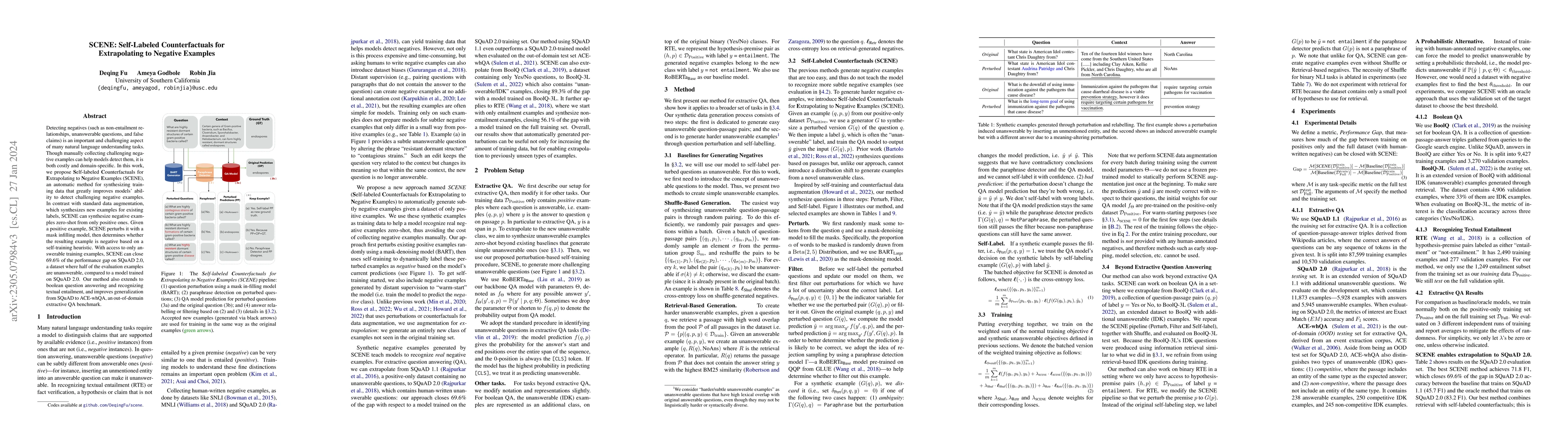 Thumbnail for SCENE: Self-Labeled Counterfactuals for Extrapolating to Negative
  Examples