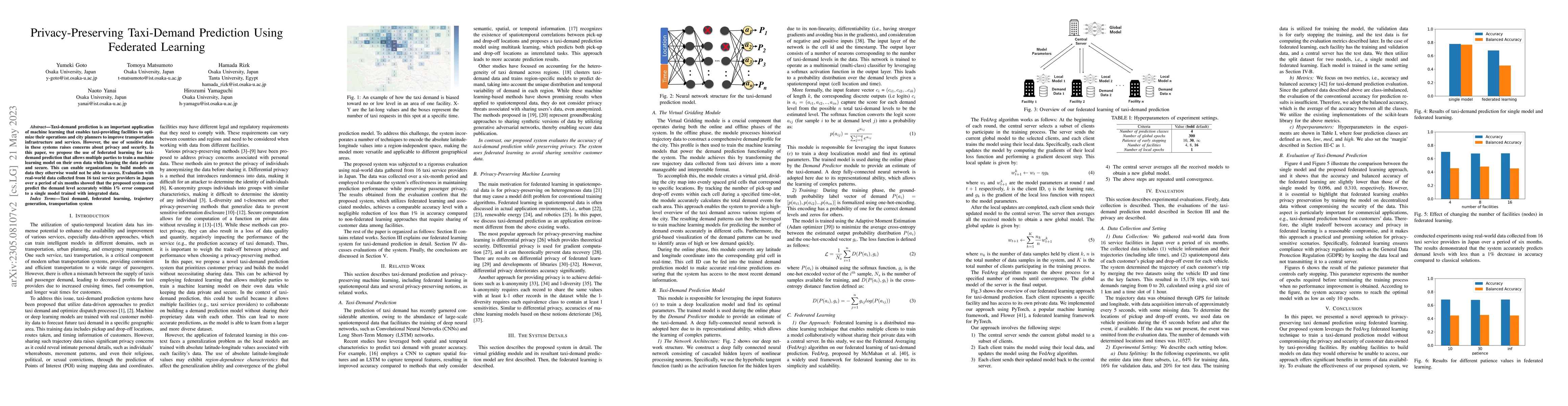 Thumbnail for Privacy-Preserving Taxi-Demand Prediction Using Federated Learning