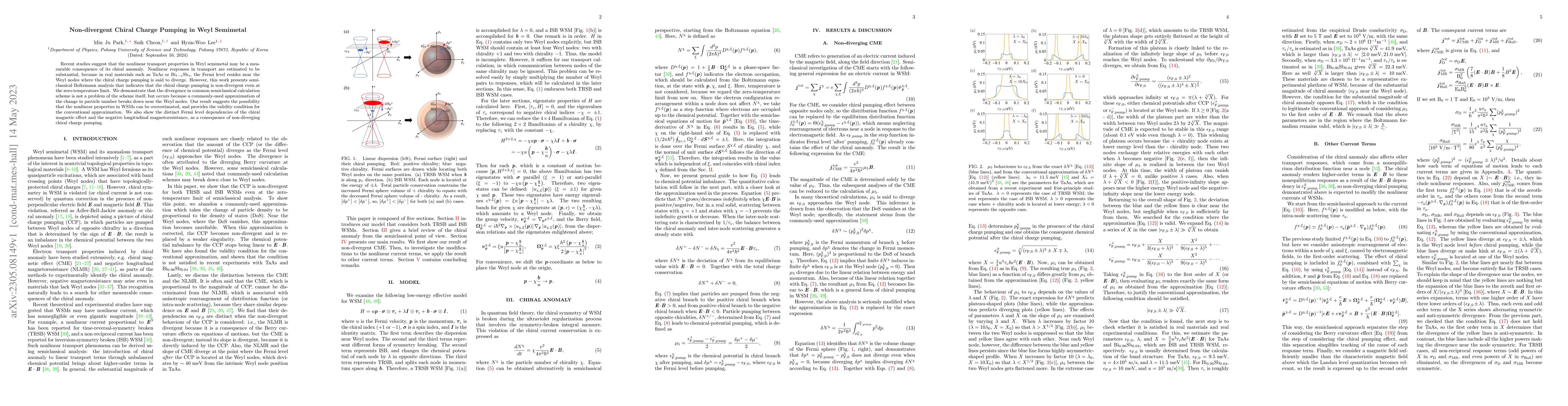 Thumbnail for Non-divergent Chiral Charge Pumping in Weyl Semimetal