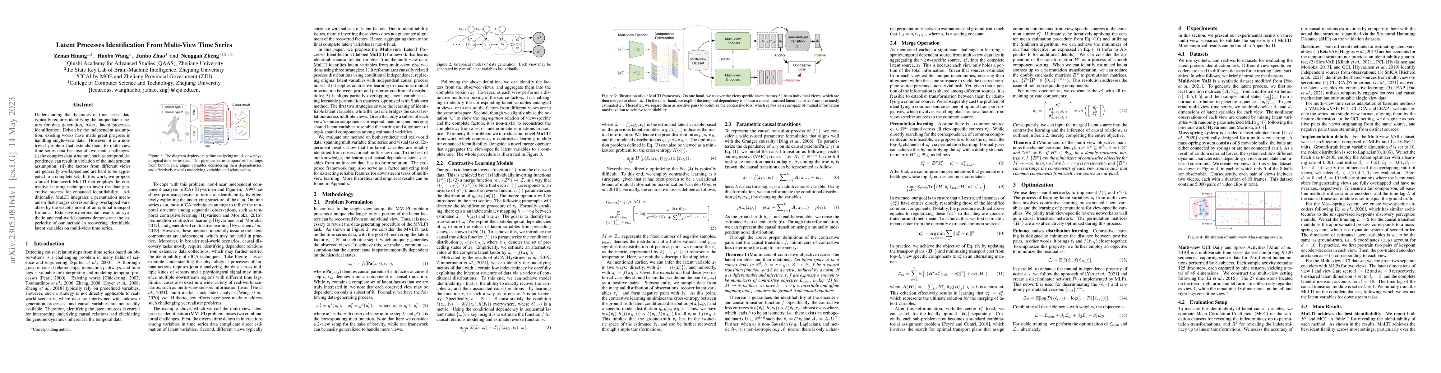 Thumbnail for Latent Processes Identification From Multi-View Time Series