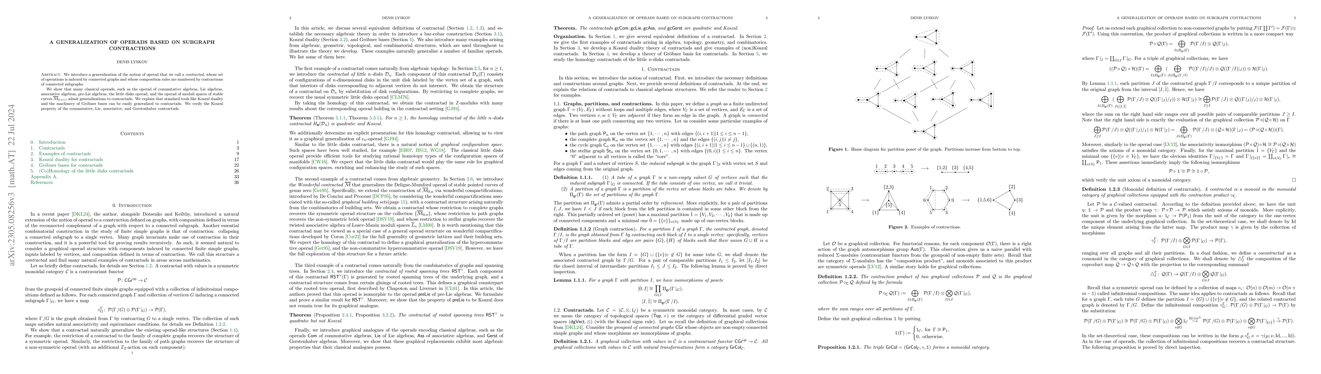 Thumbnail for A generalization of operads based on subgraph contractions