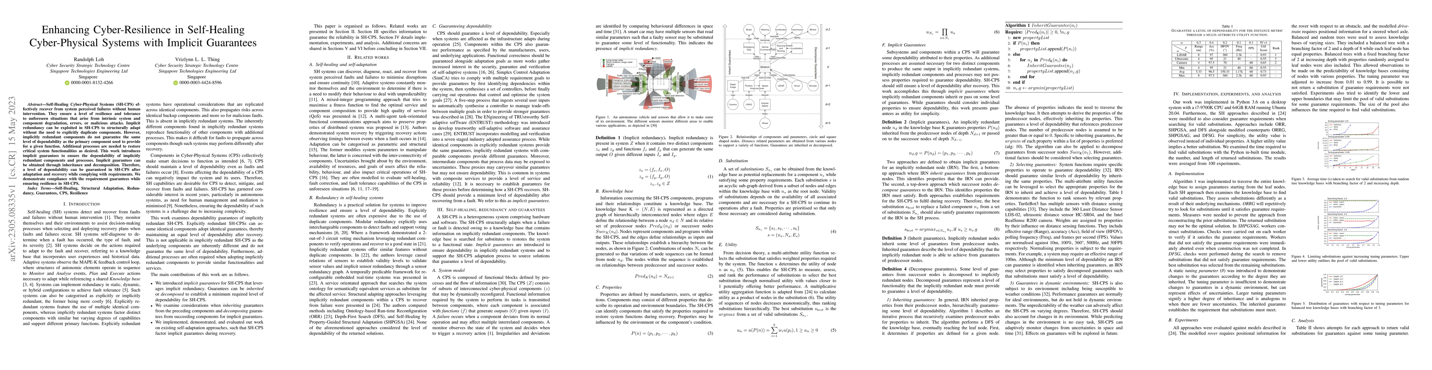 Thumbnail for Enhancing Cyber-Resilience in Self-Healing Cyber-Physical Systems with
  Implicit Guarantees