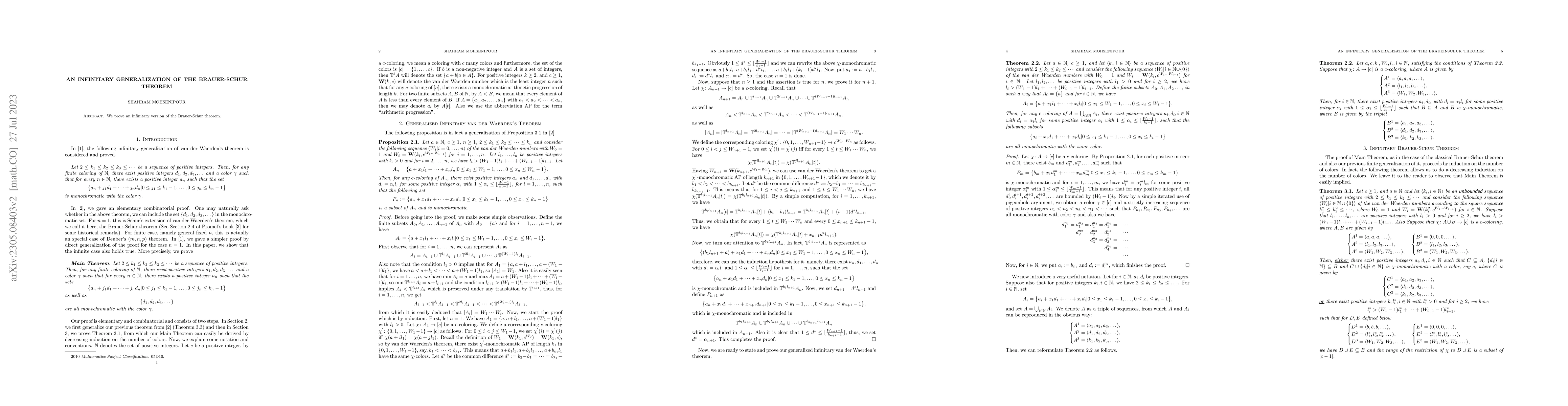 Thumbnail for An infinitary generalization of the Brauer-Schur theorem