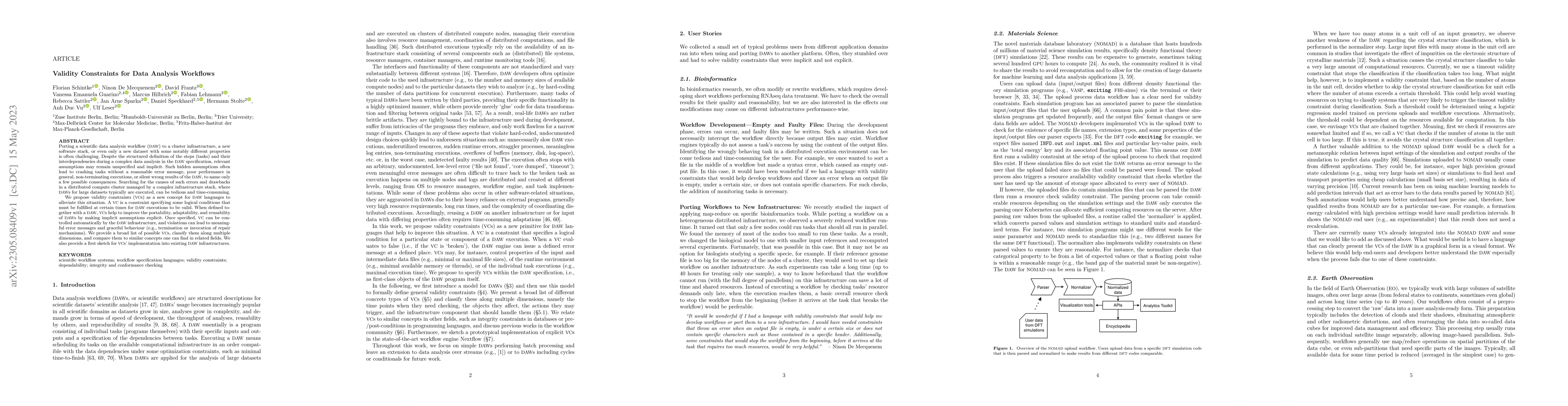 Thumbnail for Validity Constraints for Data Analysis Workflows